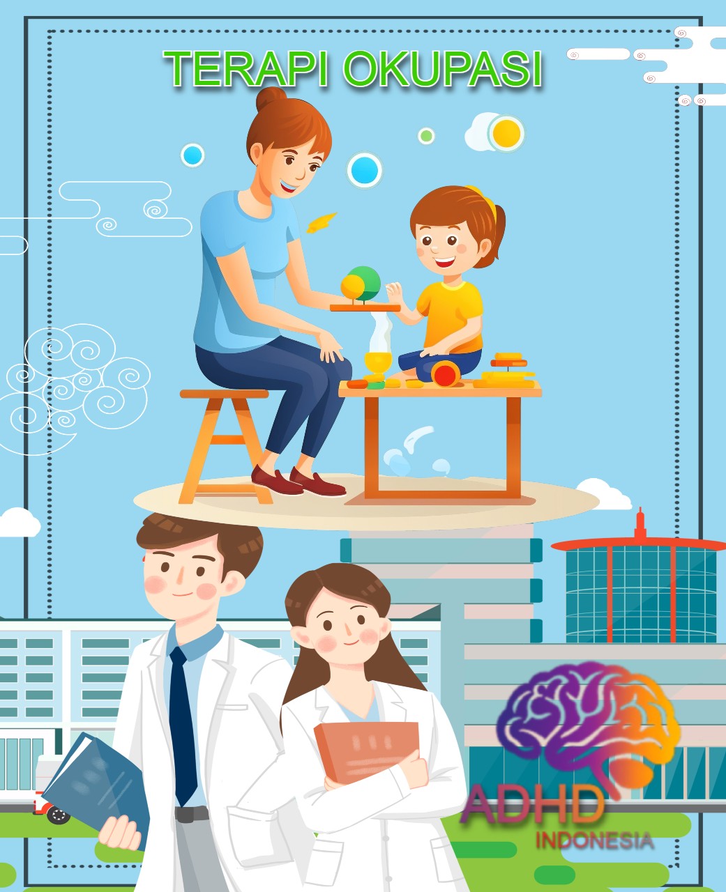 Rujukan untuk Terapi Okupasi untuk Anak ADHD Indonesia Kota Bandung